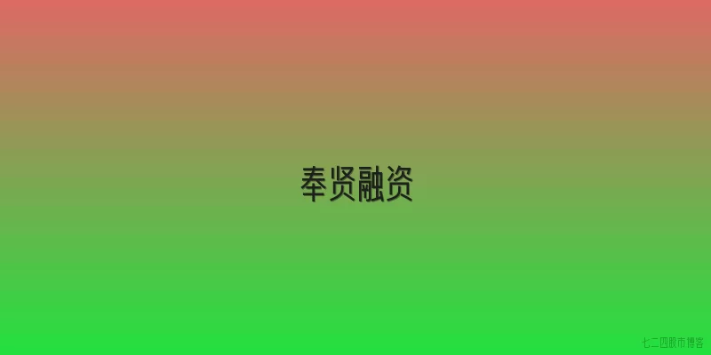 奉贤融资